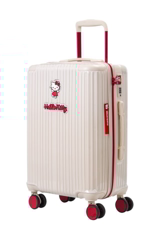 Handbagagetrolley (S) - Ivoorkleurig - 55 cm - Hello Kitty