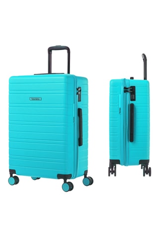 Set de 3 valises - Turquoise - 55/65/75 cm - Murano