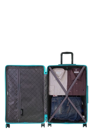 Grote Trolley (L) - Turquoise - 75 cm - Murano