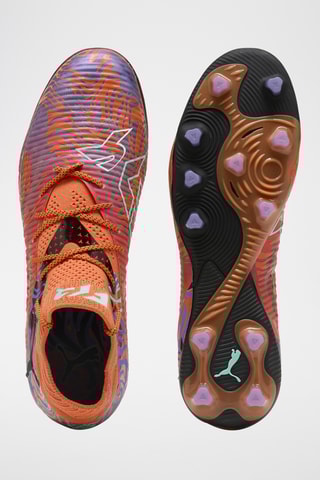 Chaussures de foot montantes Future 8  - Orange