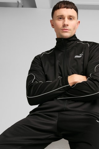 Veste de survêtement Poly Track  - Noir