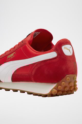 Baskets en cuir Easy Rider  - Rouge et blanc