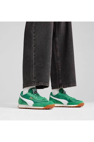 Baskets en cuir Easy Rider  - Vert