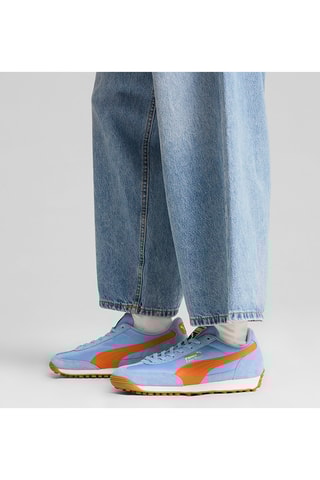 Baskets en cuir Easy Rider  - Bleu