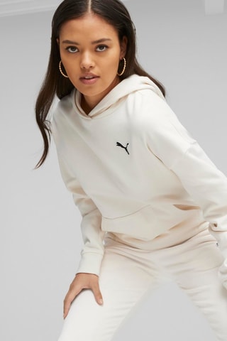 Sweat polaire Better Essentials   - Blanc