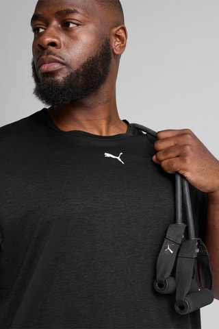 T-shirt Essentials Heather   - Noir