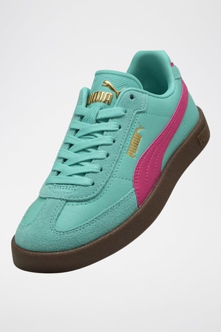 Baskets en cuir Club II Era  - Vert et rose