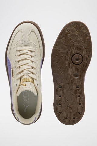 Baskets en cuir Club II Era  - Blanc et violet