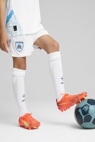 Short Olympique de Marseille  - Blanc et bleu