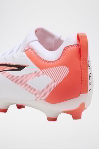 Chaussures de football Ultra 5 Jr  - Blanc et rouge