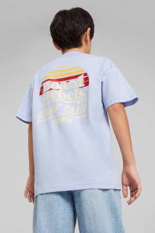 T-shirt regular MID90S Graphic  - Ciel