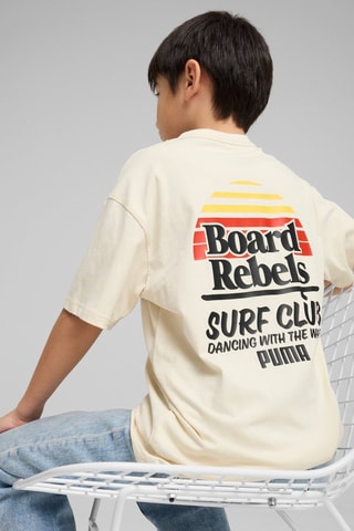 T-shirt regular MID90S Graphic  - Beige