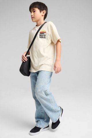 T-shirt regular MID90S Graphic  - Beige