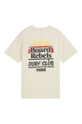 T-shirt regular MID90S Graphic  - Beige