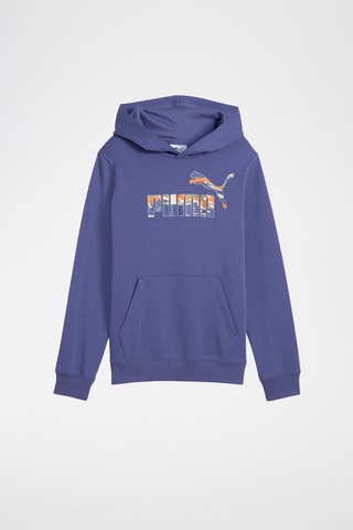 Sweat à capuche ESS Camo  - Bleu