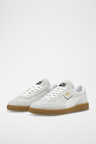 Baskets en cuir Super Team SD  - Gris clair