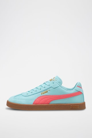 Baskets en cuir Puma Club Ii Era  - Bleu et rose