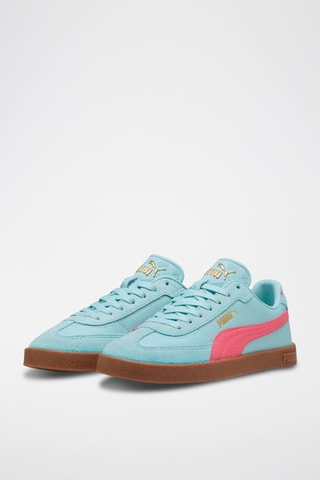 Baskets en cuir Puma Club Ii Era  - Bleu et rose