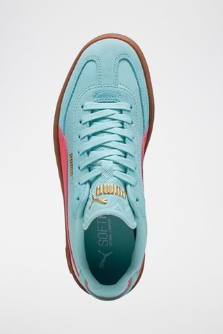 Baskets en cuir Puma Club Ii Era  - Bleu et rose