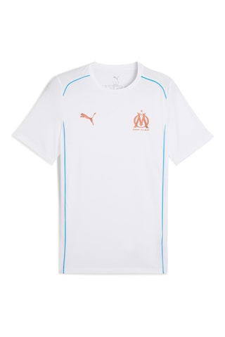 T-shirt Olympique de Marseille   - Blanc
