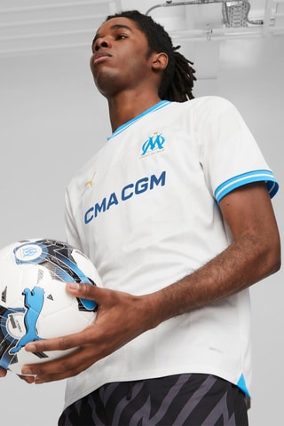 Maillot Olympique de Marseille Home Jersey Replica  - Blanc