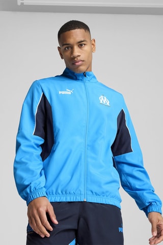 Veste de football Olympique de Marseille  - Bleu