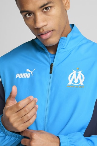 Veste de football Olympique de Marseille  - Bleu