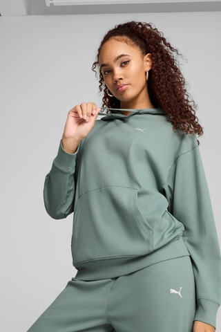 Sweat à capuche ESS Elevated - Vert