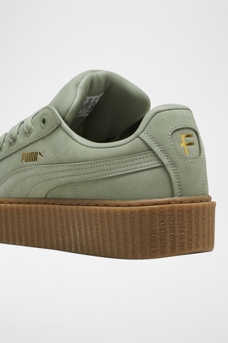 Baskets plateformes Creeper  - Vert