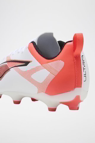 Chaussures de football Ultra 5 Play Jr  - Blanc et orange
