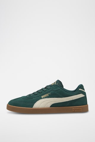 Baskets en nubuck Club II Era  - Vert et écru