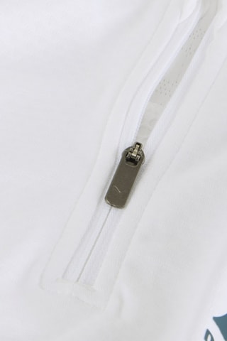 Sweat d’entraînement Olympique de Marseille  - Blanc et bleu