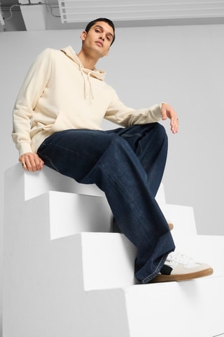 Sweat à capuche ESS Small  - Blanc