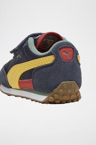 Baskets en cuir Easy Rider  - Bleu marine