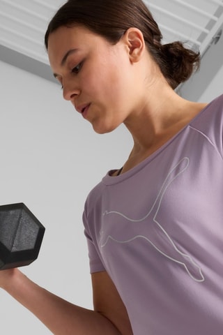 T-shirt d’entraînement Favorite  clair - Violet et gris