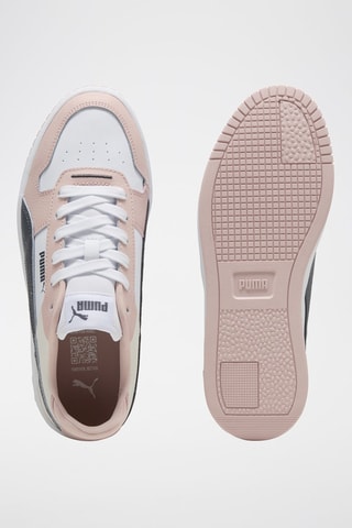 Baskets en cuir Carina Street  - Blanc et noir