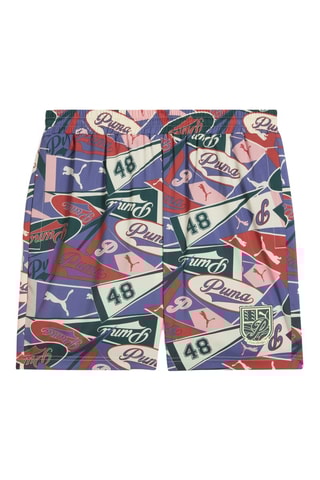 Short relaxed Legacy AOP  - Rouge et bleu