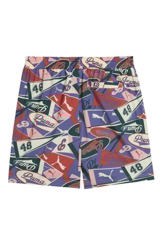 Short relaxed Legacy AOP  - Rouge et bleu