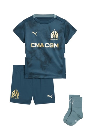 Ensemble 3 pièces de football Olympique de Marseille  - Bleu