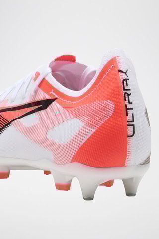 Chaussures de football Ultra 5 Match  - Blanc et orange