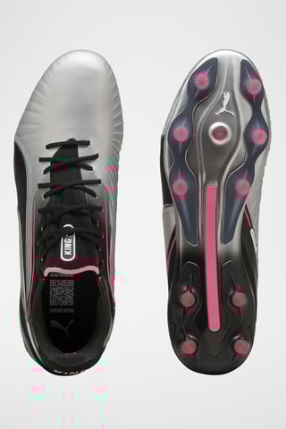 Chaussures de foot montantes King Ultimate  - Argenté