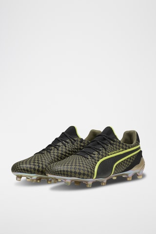 Chaussures de foot King Ultimate X Porshe  - Kaki et noir