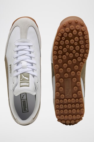 Baskets en cuir Easy Rider Mix - Blanc