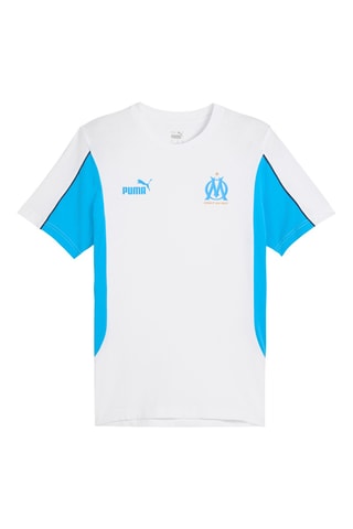 T-shirt d'entrainement Olympique de Marseille   - Blanc