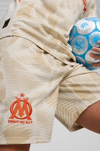Short gardien 24-25 Olympique de Marseille  - Écru et beige