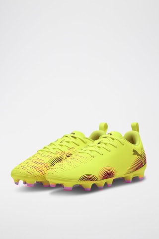 Chaussures de football Future 8 Play Jr  - Noir et jaune