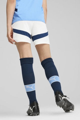 Short Manchester City  - Blanc et bleu