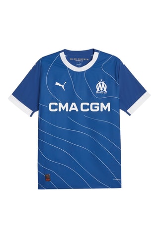 T-shirt de football Olympique De Marseille  - Bleu