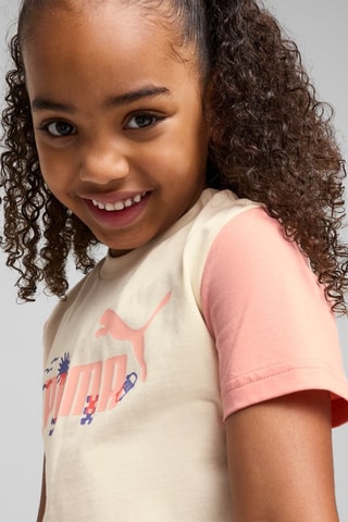 T-shirt Sandy Adventures - Blanc