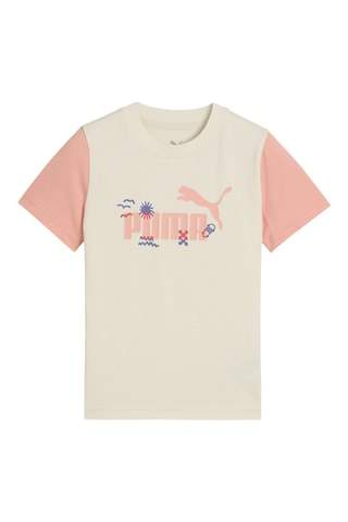 T-shirt Sandy Adventures - Blanc